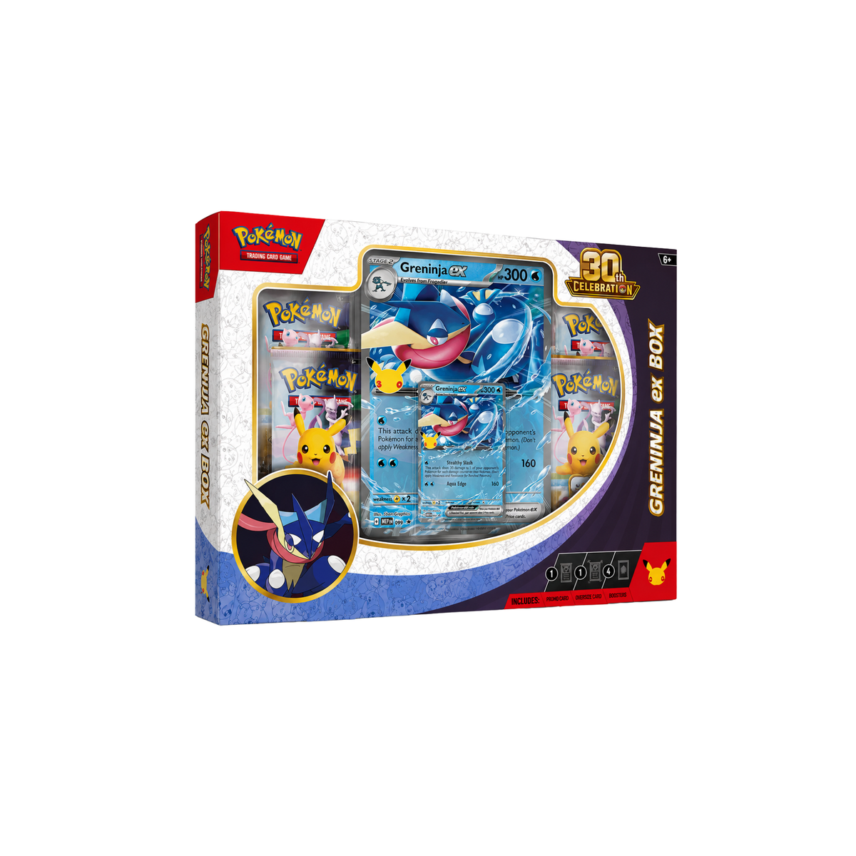 Pokémon 30th Celebration – Greninja ex Box EN | Vorbestellung
