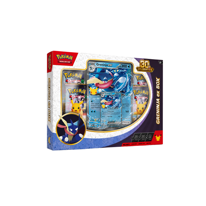 Pokémon 30th Celebration – Greninja ex Box EN | Vorbestellung