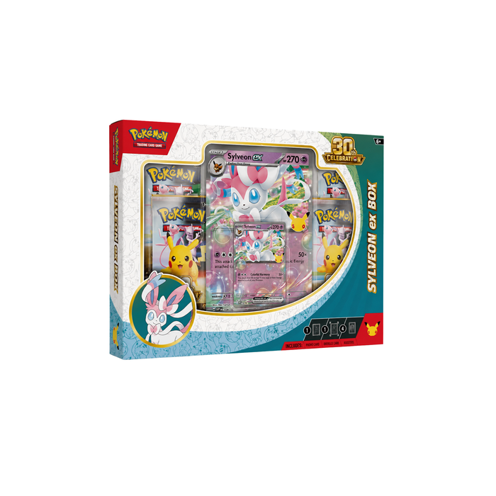 Pokémon TCG: 30th Celebration – Sylveon ex Box (Englisch) | Vorbestellung